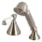 Kingston Brass KSK2368PLTR Transfer Valve Set for Roman Tub Faucet, Brushed Nickel KSK2368PLTR - alternate 1